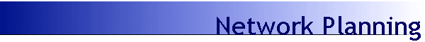 Network Planning